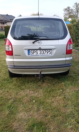 Opel Zafira cena 6900 przebieg: 233350, rok produkcji 2004 z Zduny małe 46